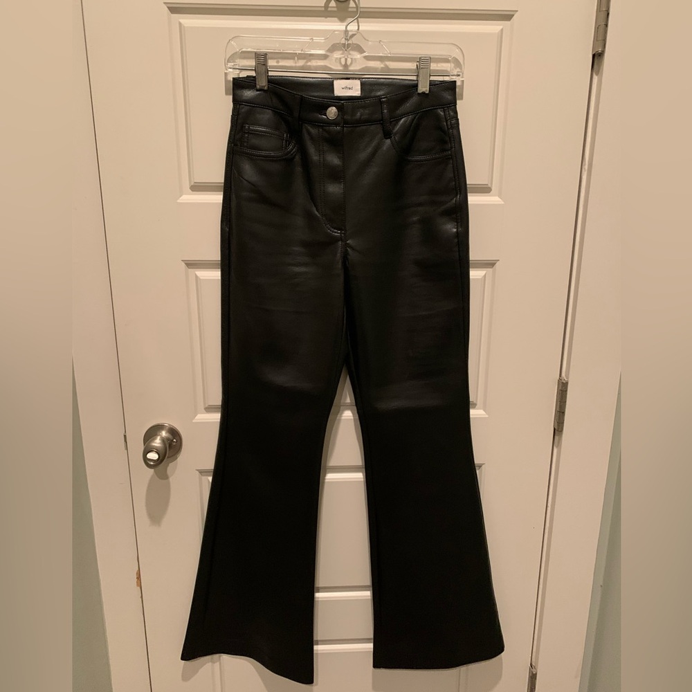 Wilfred Beatrix Leather Pant View 4